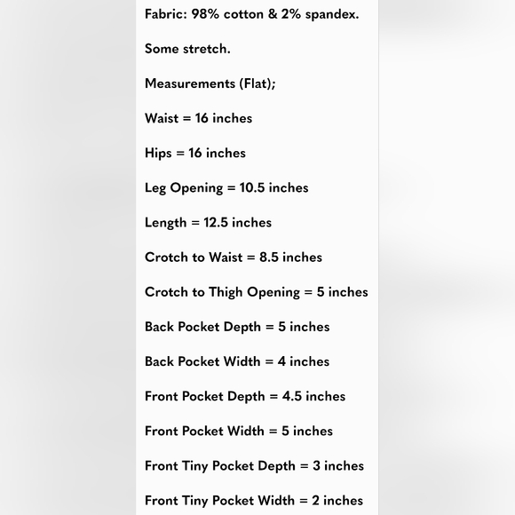 Pink Jean Shorts w/ Pockets - Picture 9 of 9